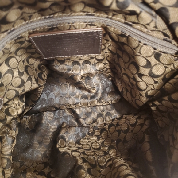 Madison Metallic Leather Small Phoebe Shoulder Bag - Picture 11 of 14